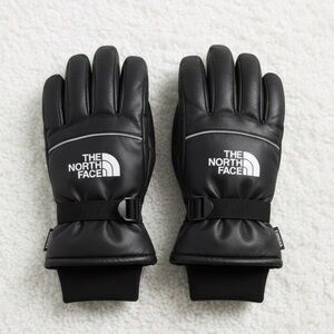 The North Face Men's Black Leather Gloves